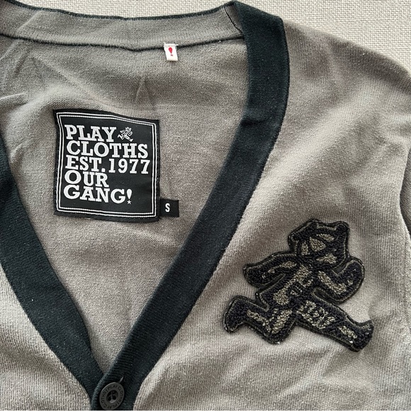 PLAY CLOTHS Cardigan Sweater - Picture 3 of 4